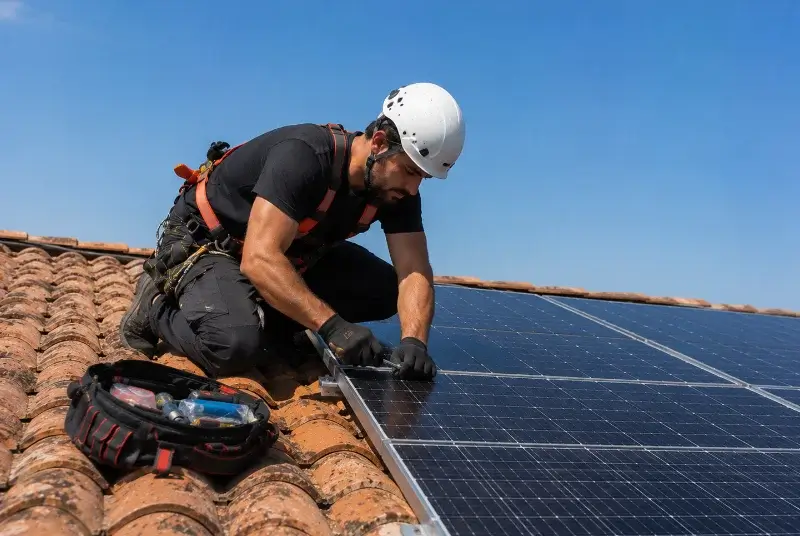 Maintenance et monitoring de panneaux solaires à Quatzenheim
